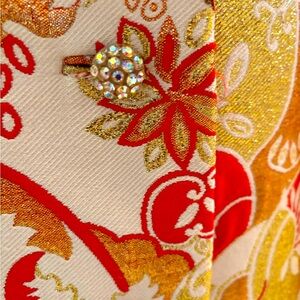 Vintage 50’s 60’s Metallic Brocade Dress and Coat Jackie O. Style